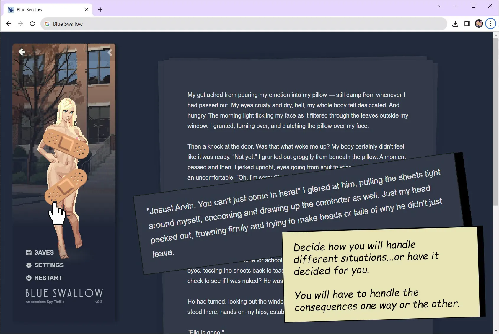 Blue Swallow screenshot 4