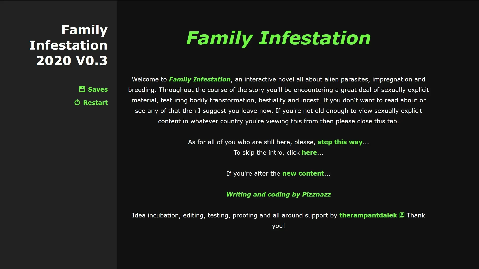 Family Infestation