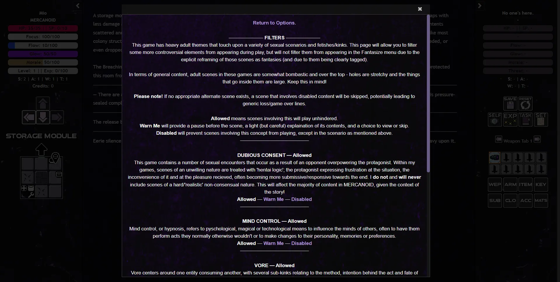 Mercanoid screenshot 2