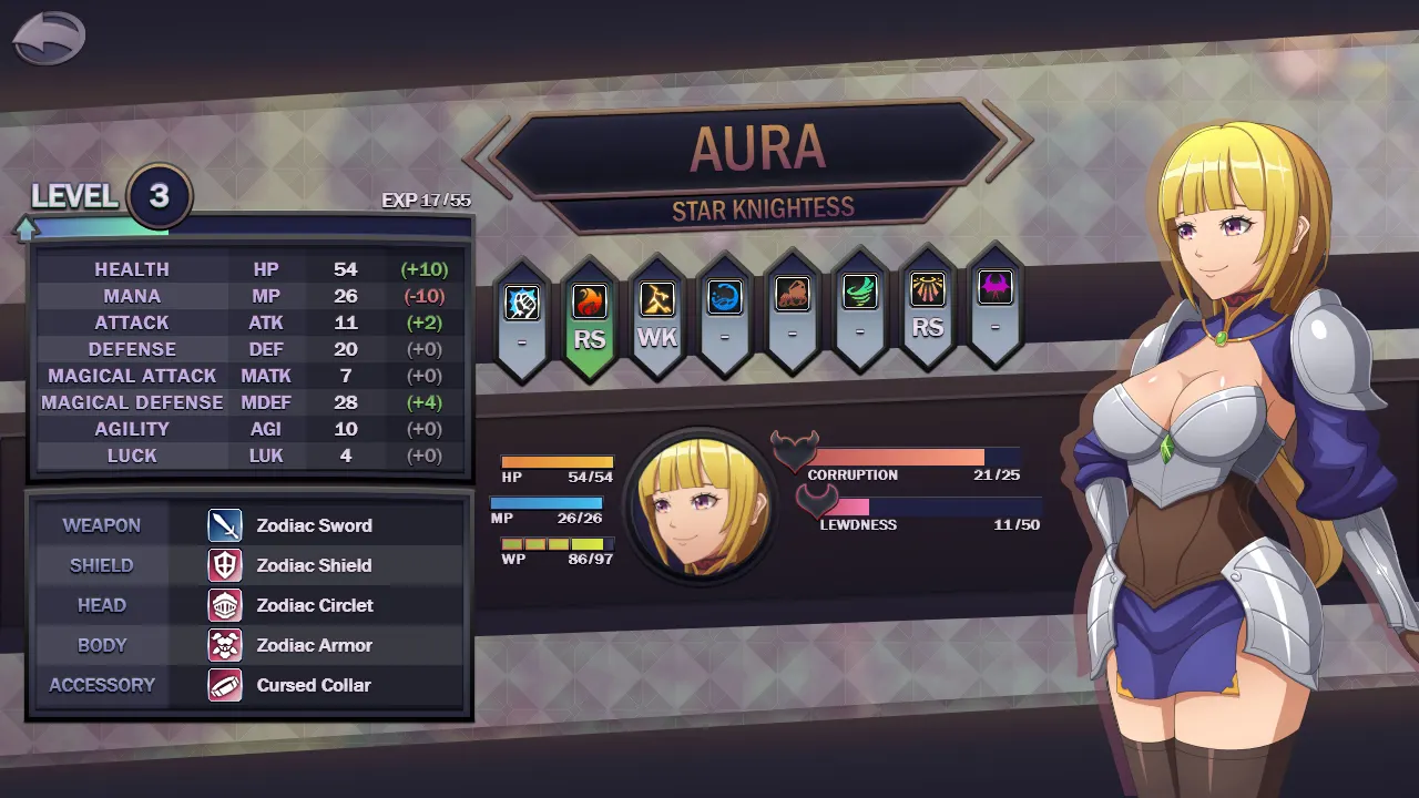 Star Knightess Aura screenshot 14