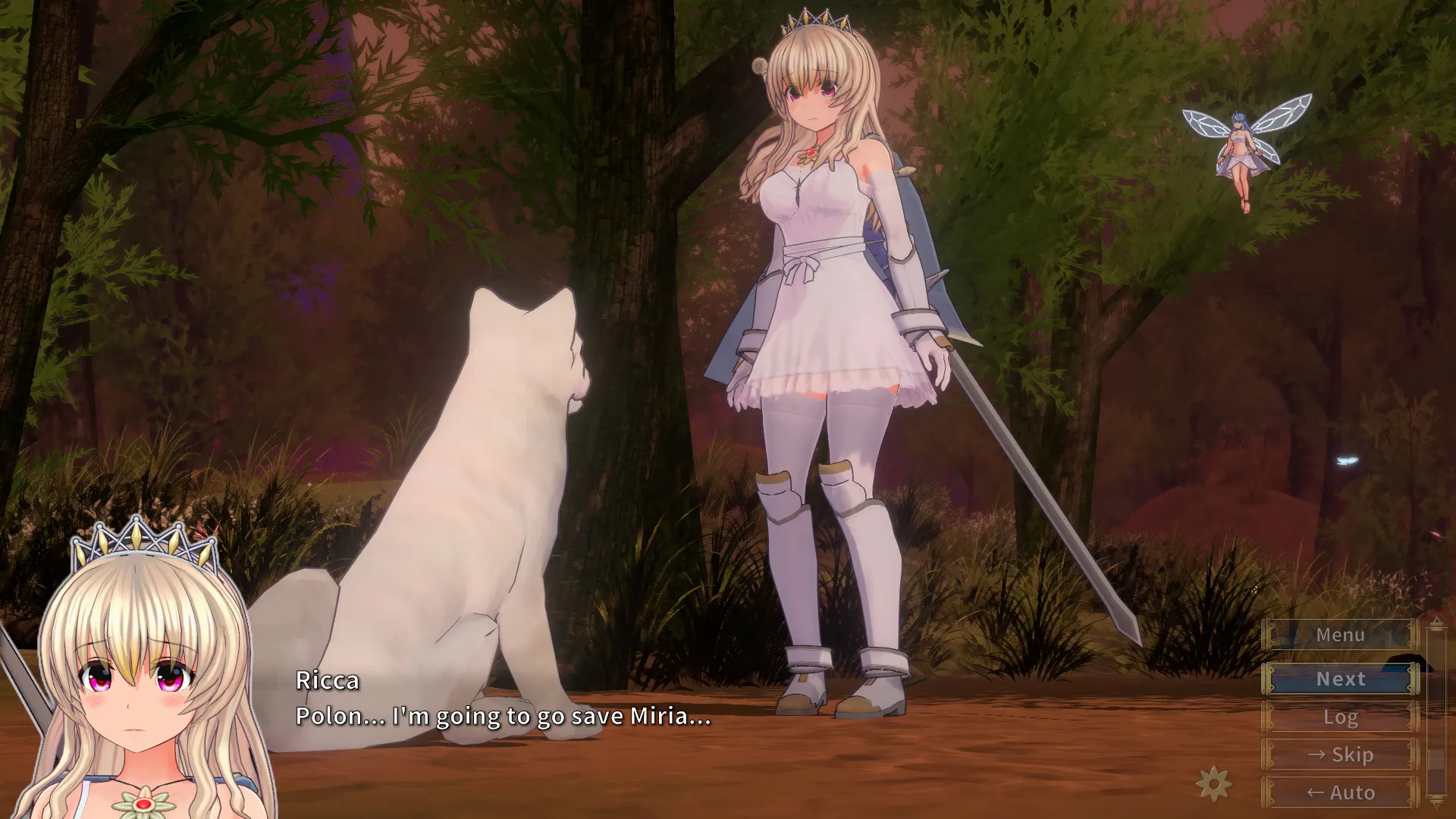 The Fairy Tale of Holy Knight Ricca: Two Winged Sisters screenshot 14